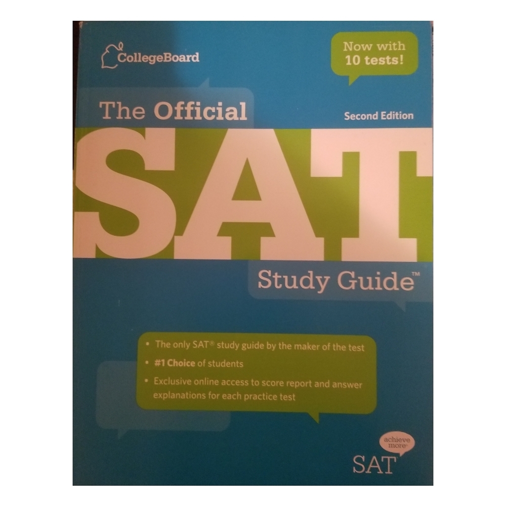 SAT preparation book